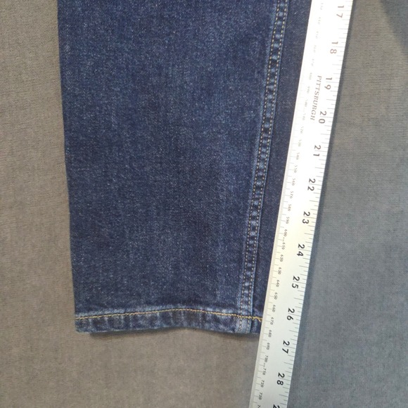 Banana Republic The Straight J Jeans Womens 27 Dark Wash Button Fly - Picture 5 of 12